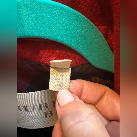 Burberry Brit Funnel Neck Wool Cashmere Twill Trench Coat - Picture 5 of 7